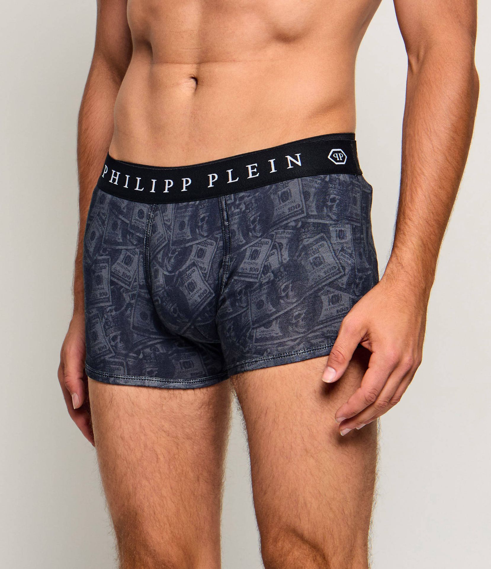 Philipp Plein Bokserki All-Over Plein Dollar