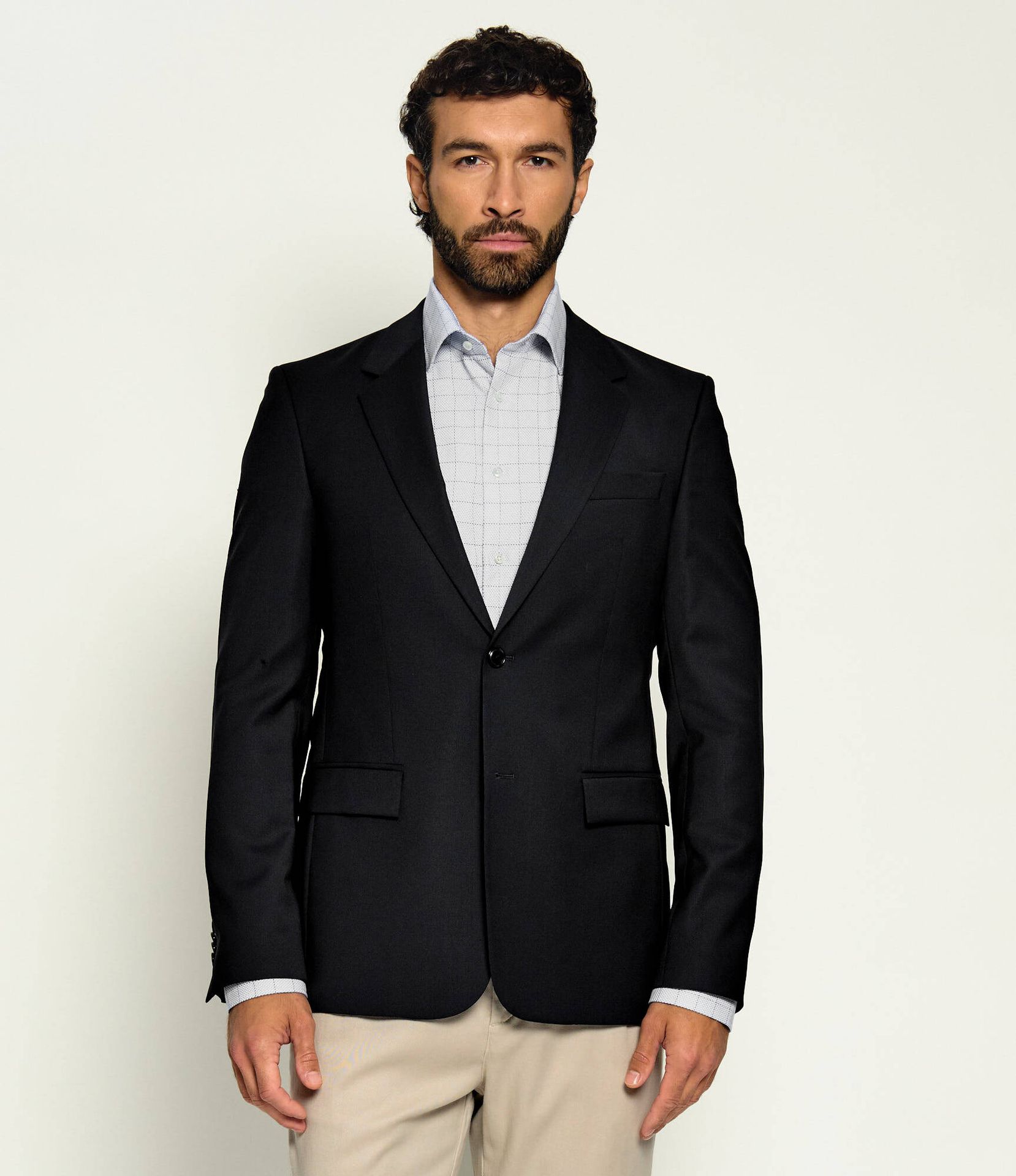 BOSS BLACK Wełniana marynarka H-Houston-264 Regular Fit