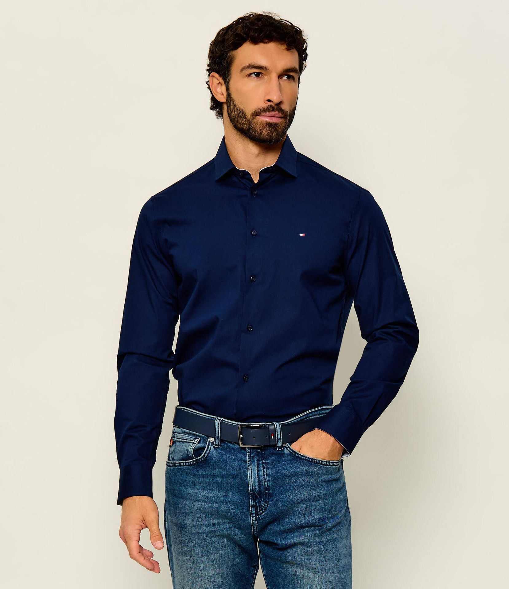 Tommy Hilfiger Koszula Slim Fit stretch