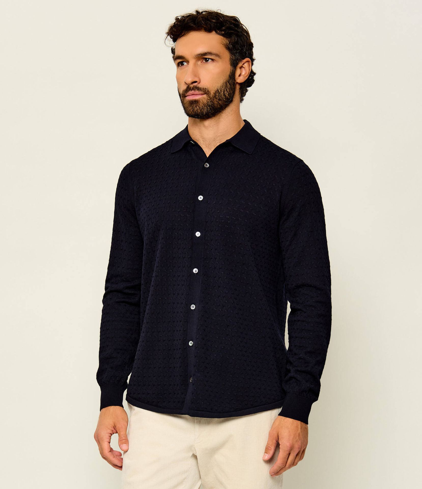 van Laack Kardigan Safino Regular Fit