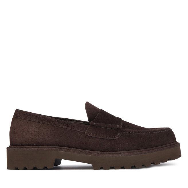 Loafersy Max Mara Mxaafelio 2624526032600 Brązowy ciemny