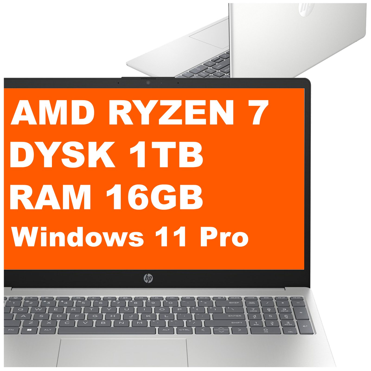 HP 15-fc0001nw / CX4P2EA / AMD Ryzen 7 / 16GB / 1TB / AMD Radeon / 15,6