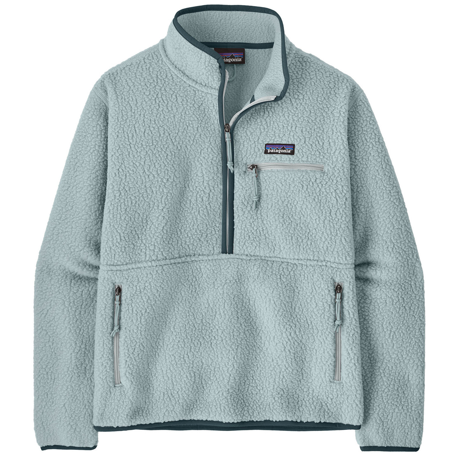 Bluza damska Patagonia Retro Pile Marsupial Rozmiar: S / Kolor: jasnoniebieski