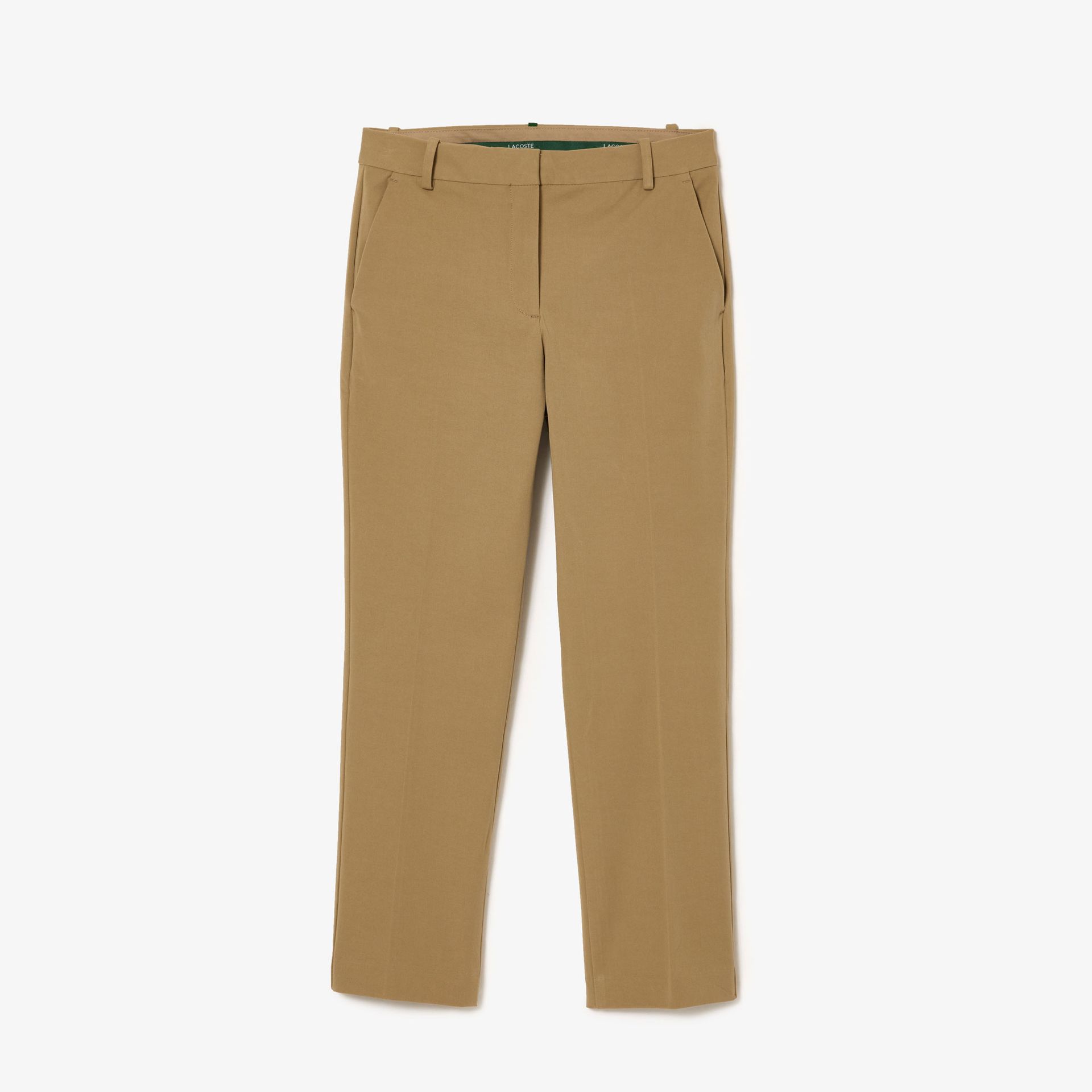 Lacoste Damskie Spodnie Chino Z Bawełny Ze Stretchem Slim Fit