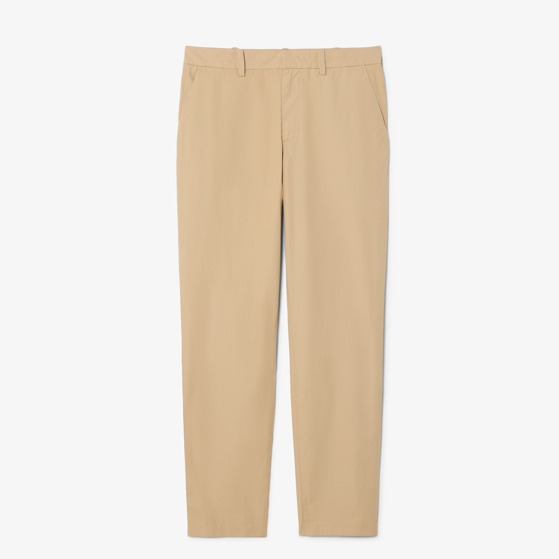 Lacoste Spodnie Chino O Regularnym Kroju Z Bawełnianego Twillu Męskie Beżowy