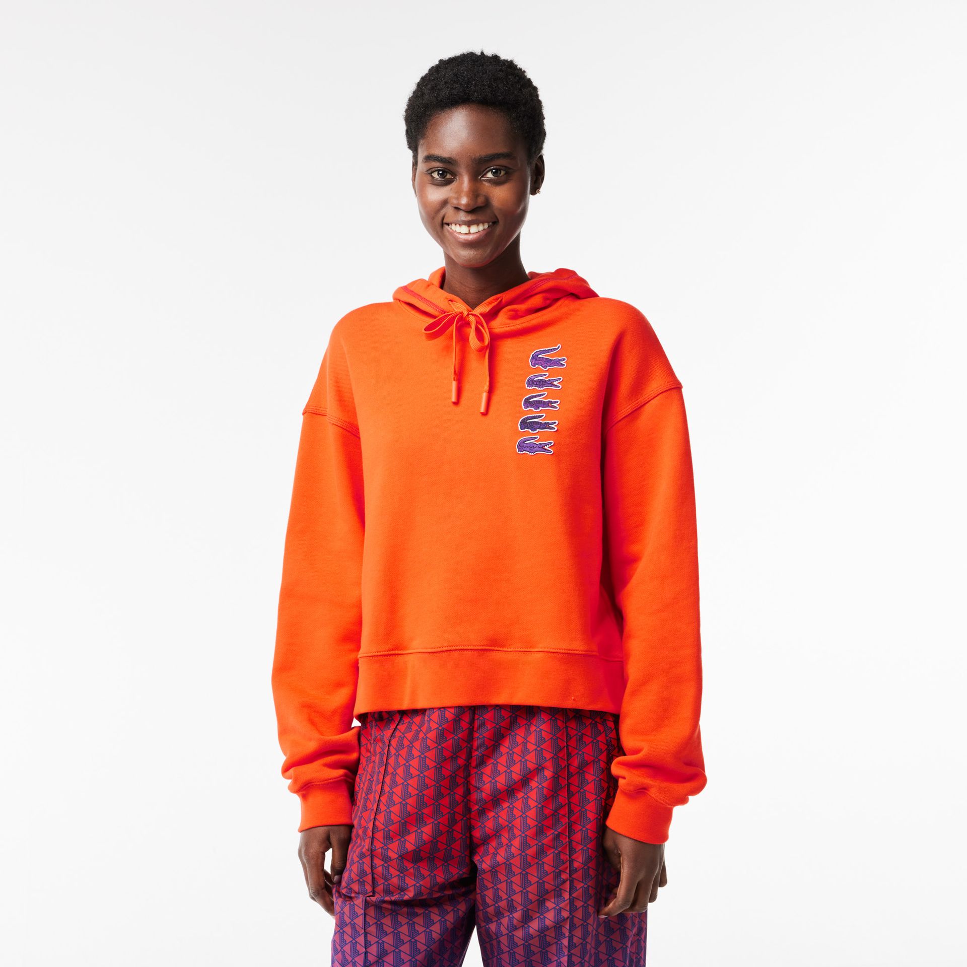 Lacoste Bluza Z Kapturem Iconic Croc