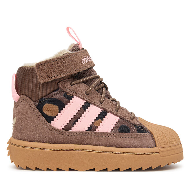 Trzewiki adidas Superstar Winter Trek KH9795 Brązowy
