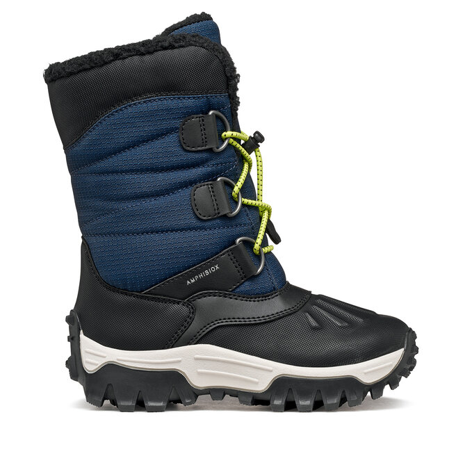Śniegowce Geox J Himalaya Boy B Abx J46FRA 0FU50 C0045 S Granatowy