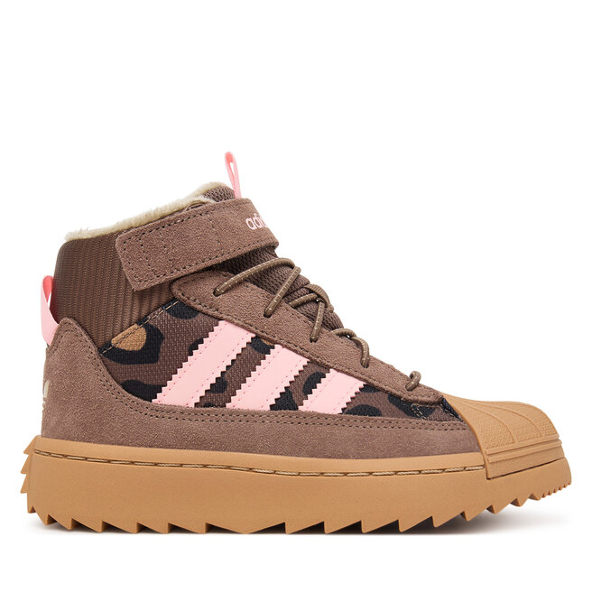 Trzewiki adidas Superstar Winter Trek KH9793 Brązowy