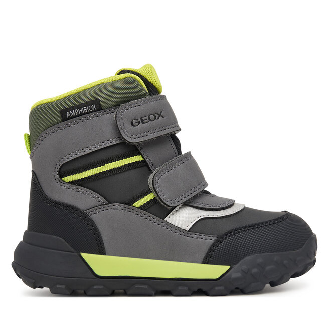 Śniegowce Geox B Trekkyup Boy B Abx B566LD 0MEBC C9299 S Czarny
