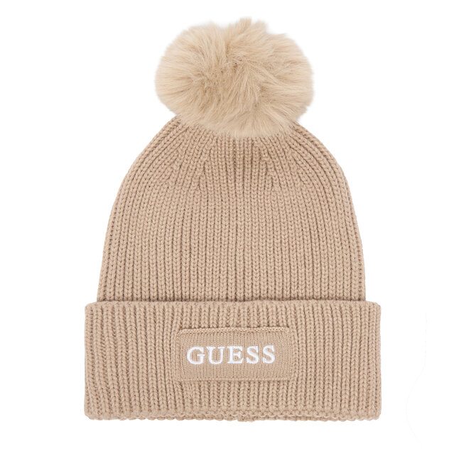 Czapka Guess AW5650 WOL01 Beżowy