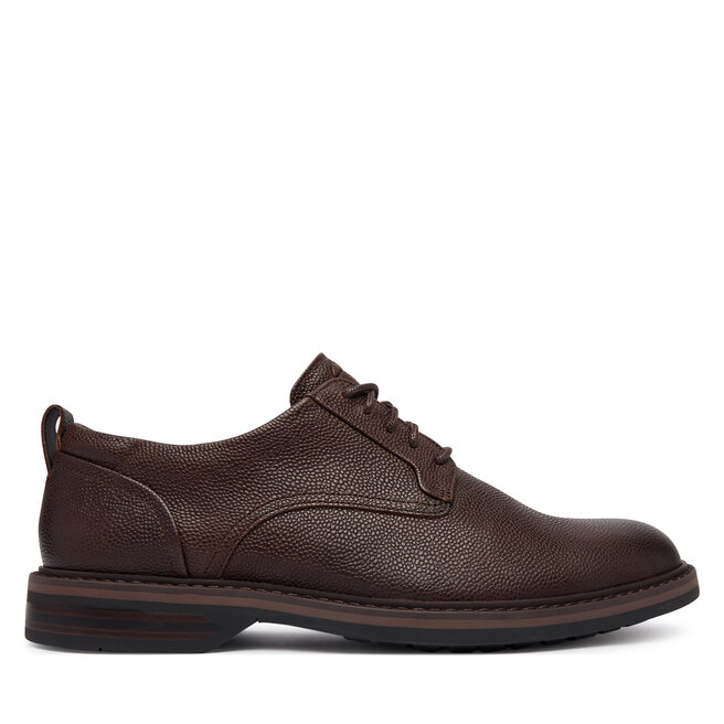 Półbuty Clarks Aldwin 2 Derby 26327155 Brązowy