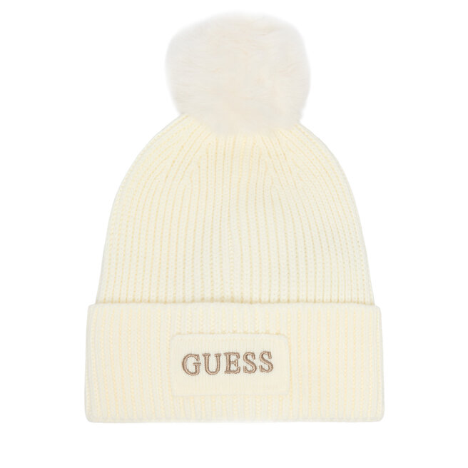 Czapka Guess AW5650 WOL01 Kremowy