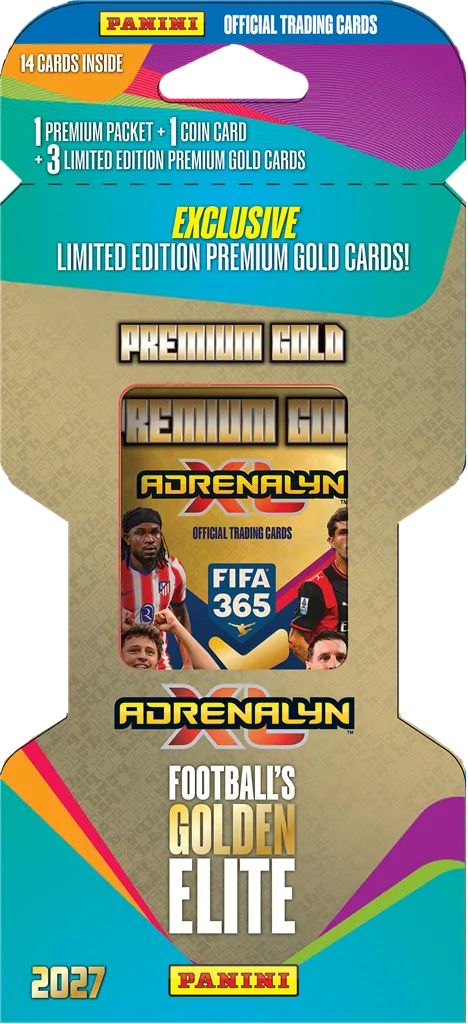 Fifa 365 Adrenalyn Xl 2027. Blister Gold - - - zabawka