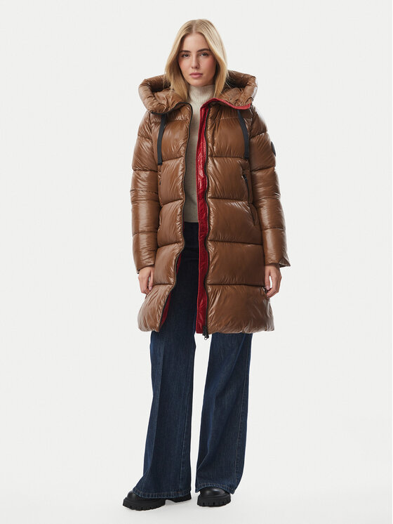 Save The Duck Kurtka zimowa D45510W LOVE21 Brązowy Regular Fit