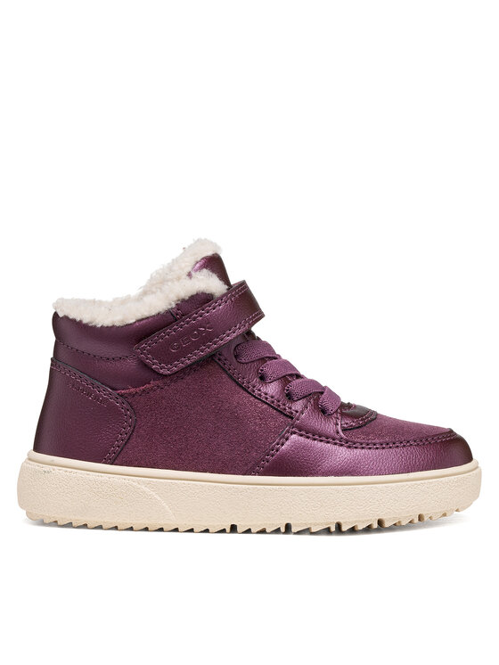Geox Sneakersy J Theleven Girl B Abx J56HTA 077AJ C8017 M Fioletowy