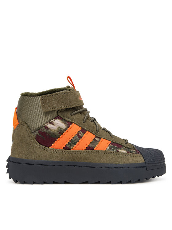 adidas Trzewiki Superstar Winter Trek KH9792 Zielony