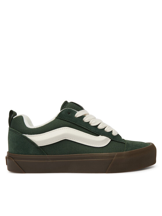 Vans Tenisówki Knu Skool VN000D2TTD81 Zielony ciemny