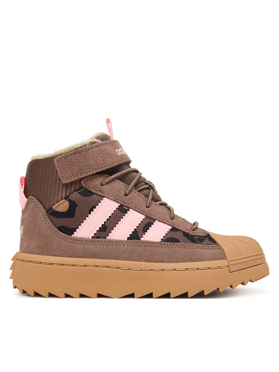 adidas Trzewiki Superstar Winter Trek KH9793 Brązowy