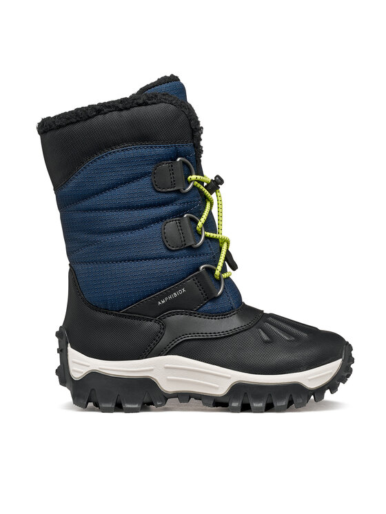 Geox Śniegowce J Himalaya Boy B Abx J46FRA 0FU50 C0045 M Granatowy