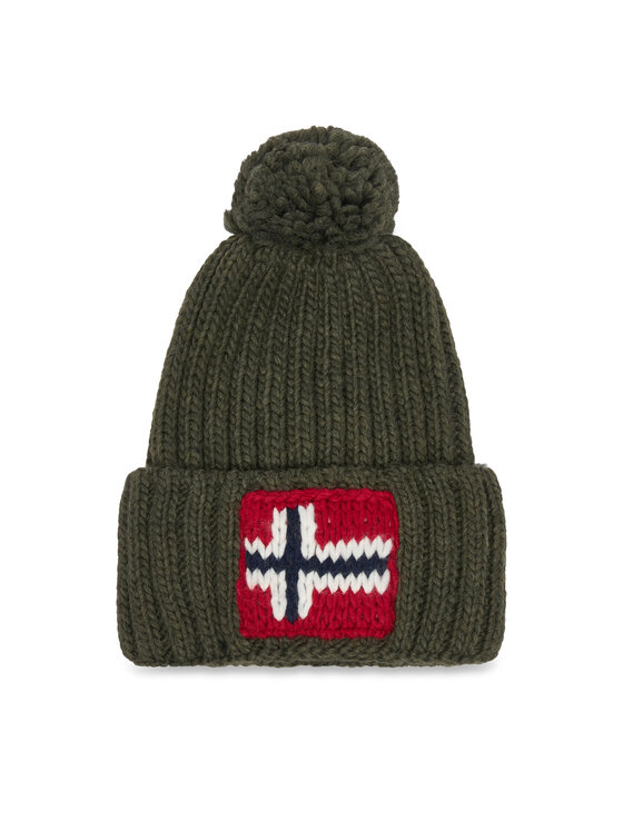 Napapijri Czapka Semiury 5 NP0A4GKB Khaki