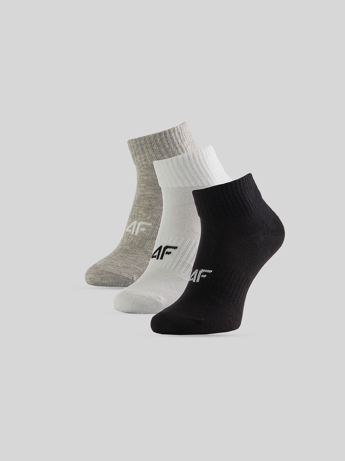4F Skarpetki krótkie (3-pack) damskie - multikolor 39-42