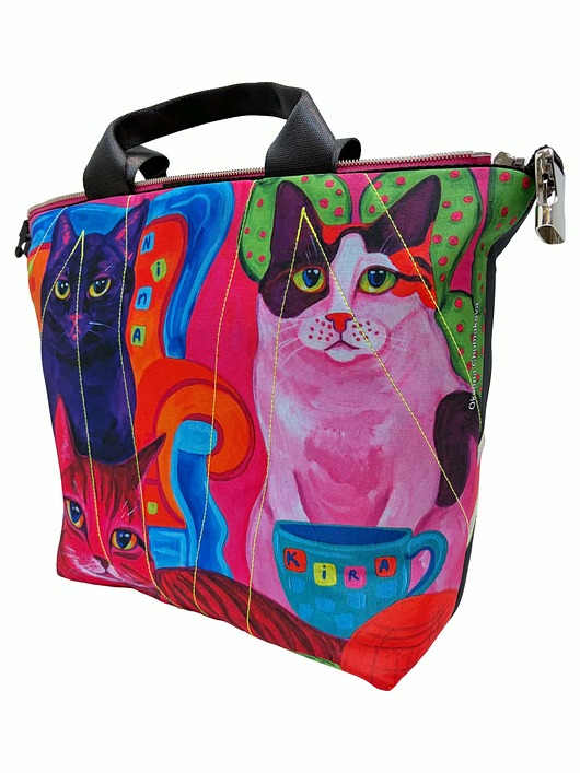 Art MIMA bag SHORT & Oksana Chumakova print