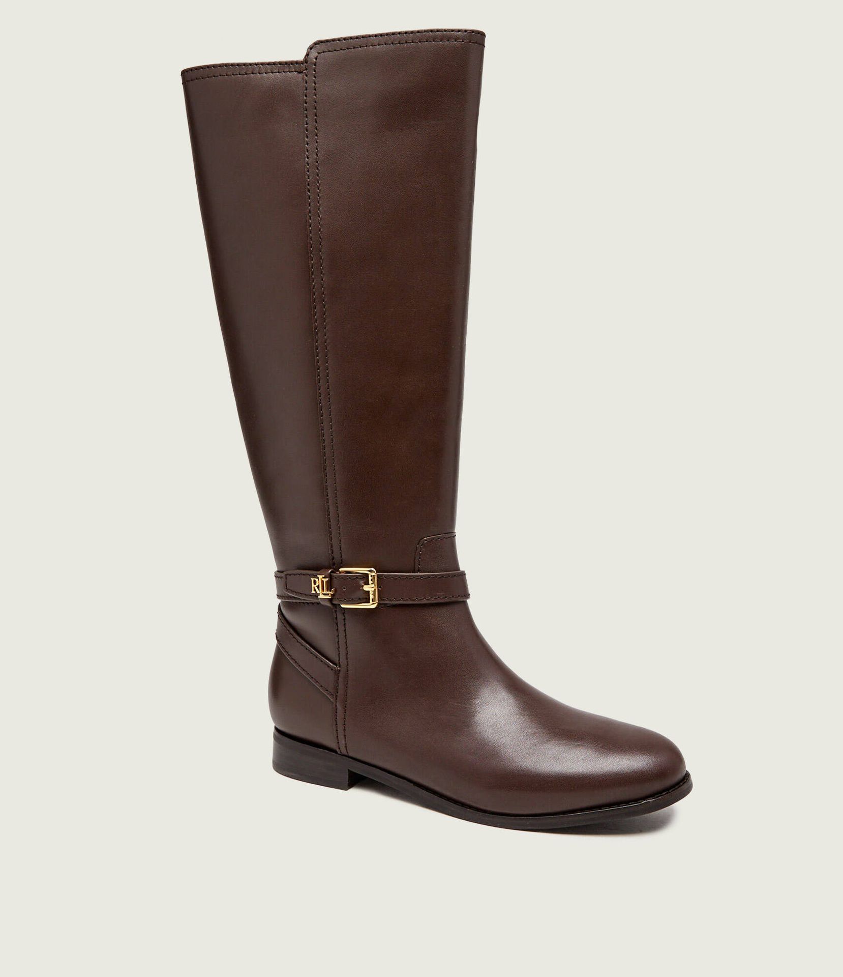 LAUREN RALPH LAUREN Skórzane oficerki Brooke