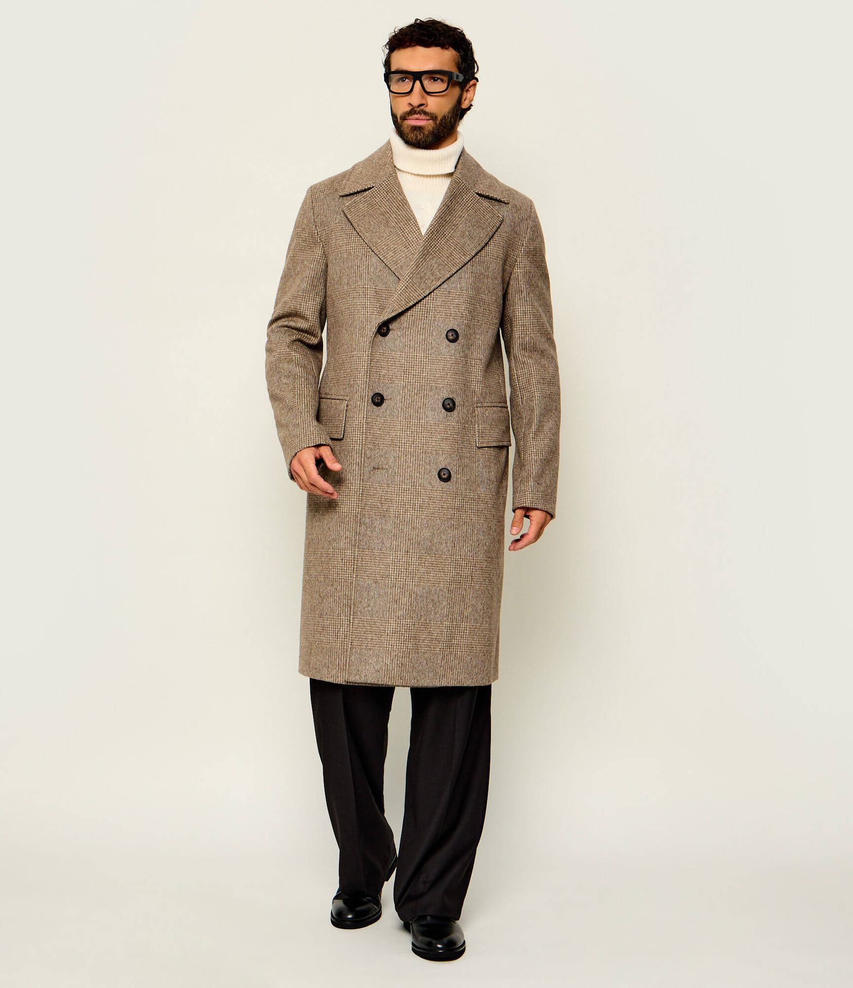 BOSS BLACK Wełniany płaszcz C-Jared-DB-264