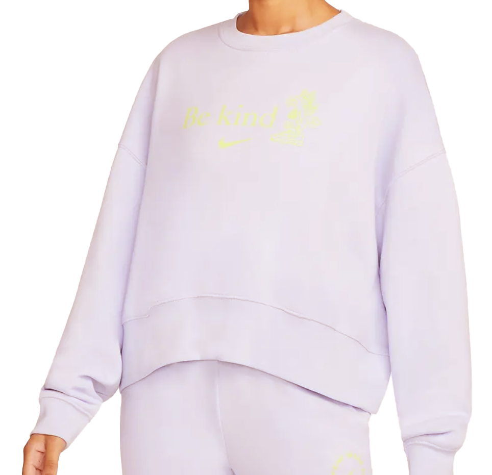 Bluza Damska Nike Sportswear Be Kind Fleece Sweatshirt Luźna DV2825-510 M