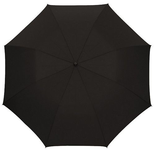 PARASOL MĘSKI PÓŁAUTOMATYCZNY MISTER Z POKROWCEM, CZARNY