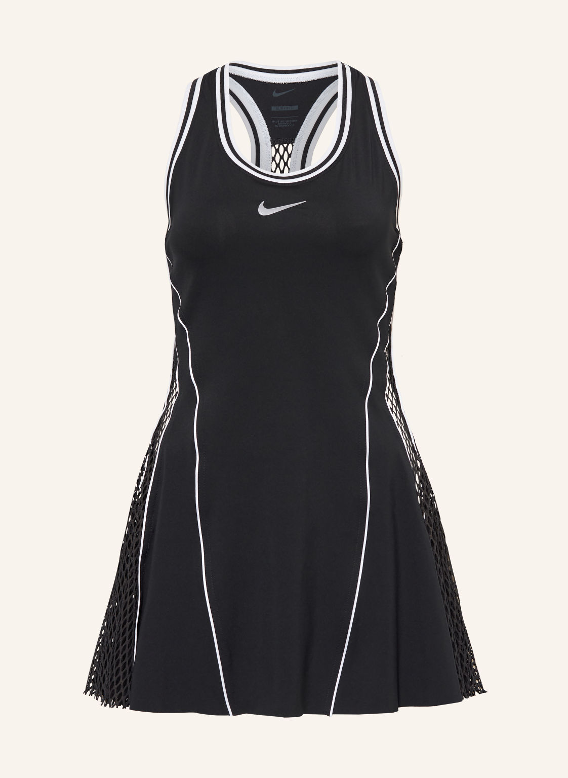 Nike Sukienka Tenisowa Court Slam schwarz