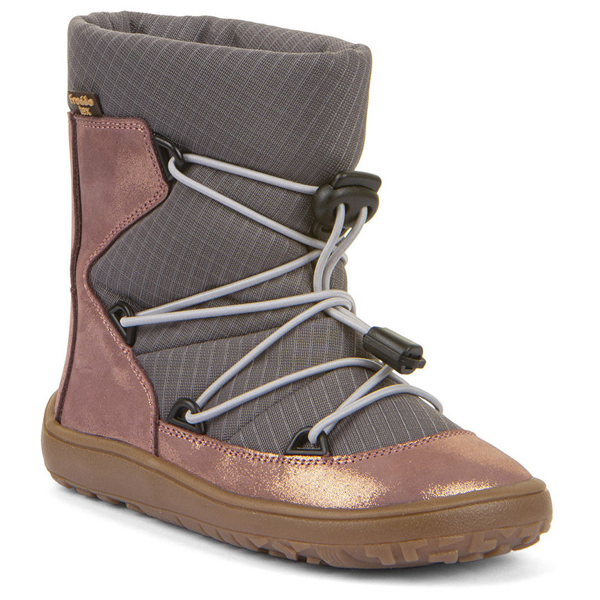Buty dziecięce Frodo Barefoot Tex Track Wool Grey/Pink Rozmiar butów (UE): 35 / Kolor: szary/różówy