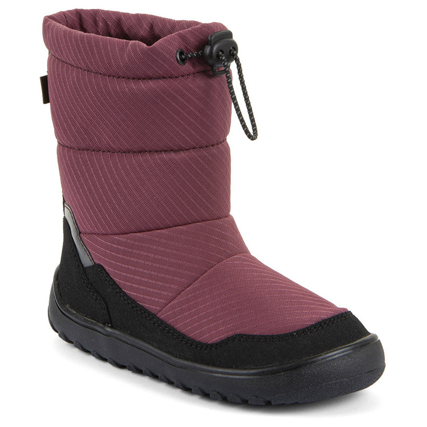 Dziecięce buty zimowe Frodo Barefoot Up Snow Tex Bordeaux Rozmiar butów (UE): 29 / Kolor: bordowy