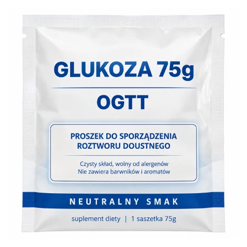Glukoza OGTT-K proszek do sporządzenia roztworu doustnego smak neutralny, 75 g