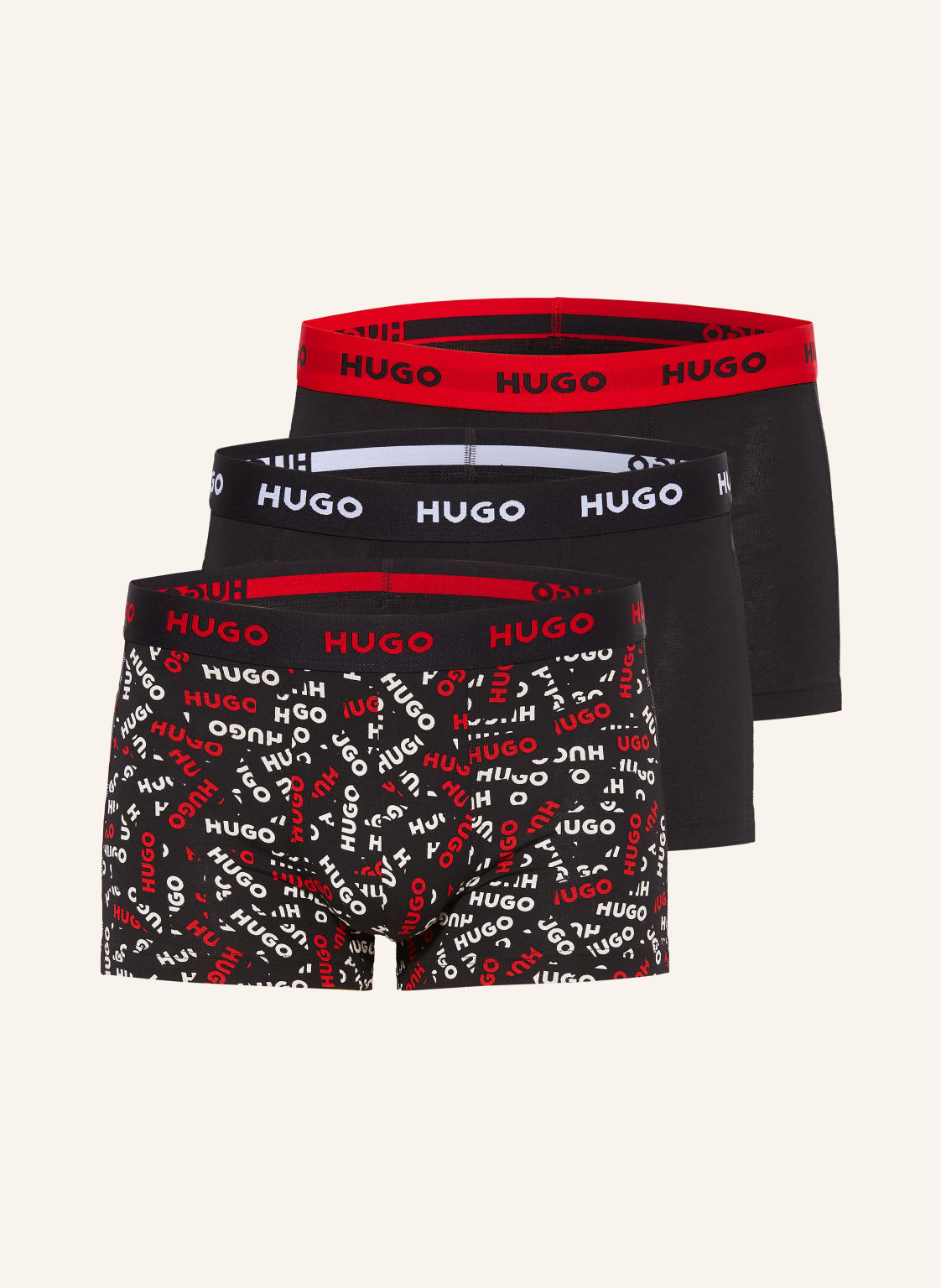 Hugo Bokserki, 3 Szt. schwarz