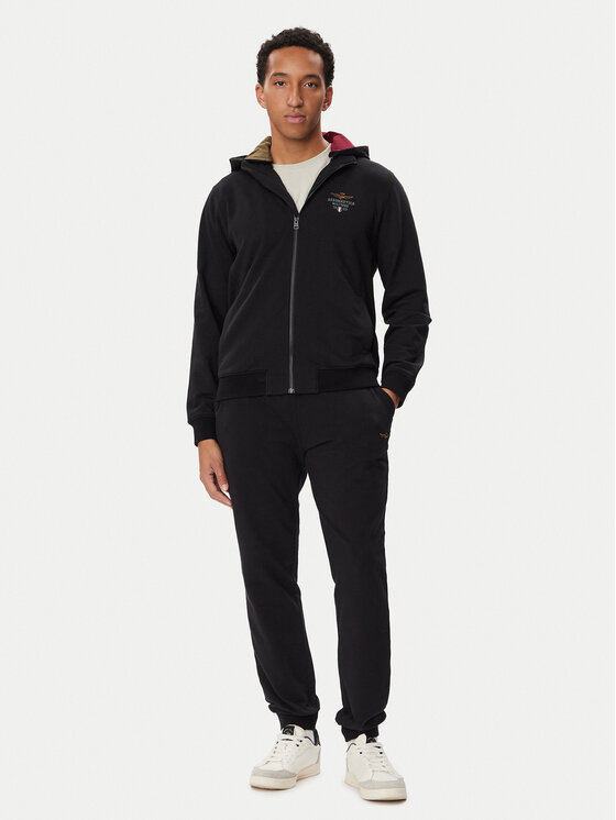 Aeronautica Militare Dres 262TF0108UF00662 Czarny Regular Fit