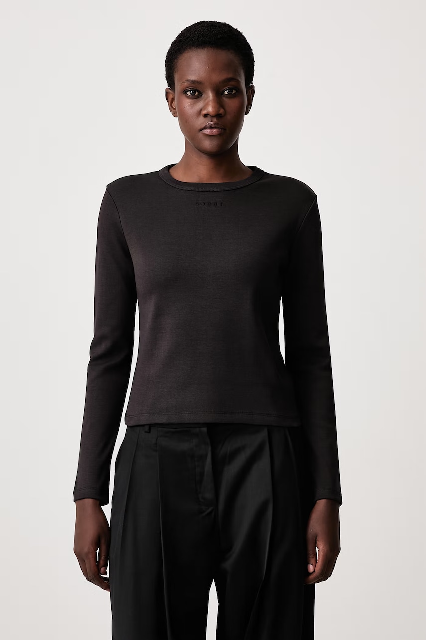 Soeur longsleeve damski bawełniany FLAVIE