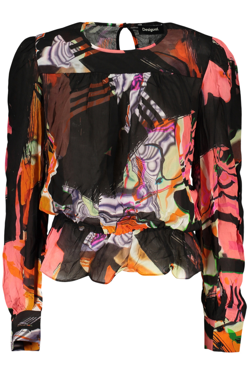 Czarna koszula damska Desigual 26WWBW02GALAXIA