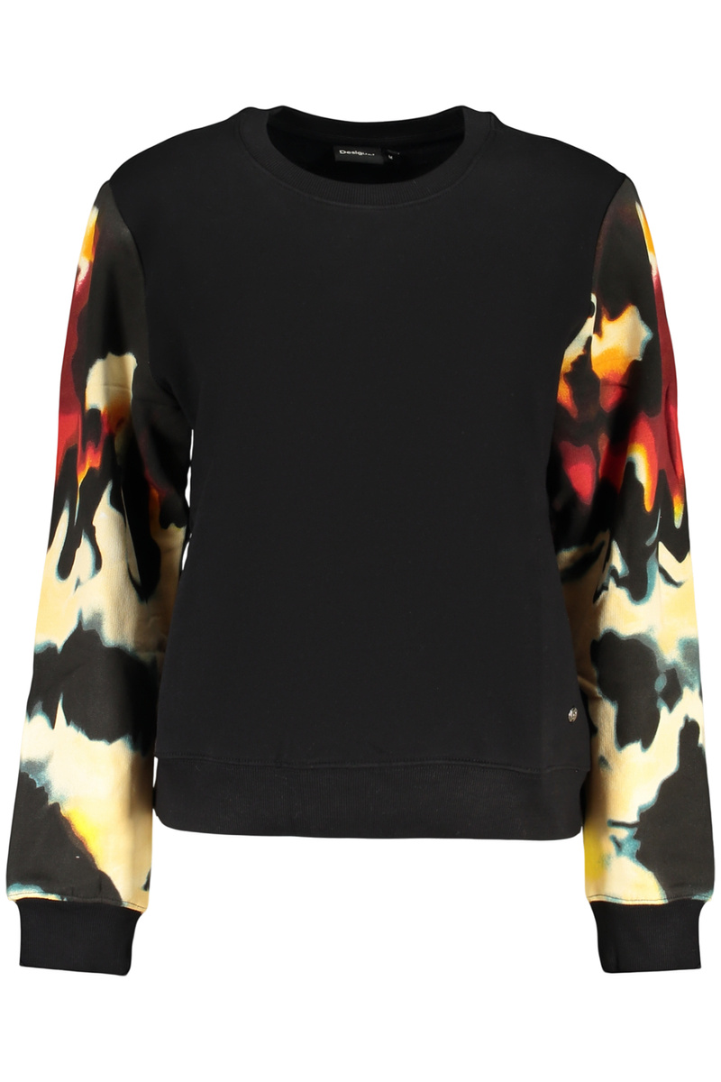 Czarna bluza damska Desigual 26WWSK08ESTOCOLMO