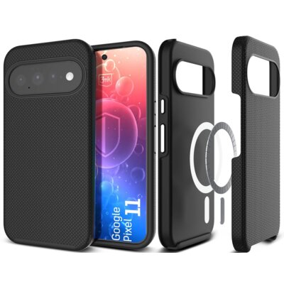 3MK Etui Hardy Shockproof MagCase do Google Pixel 11 Czarny W-HARSHOMC-GP11