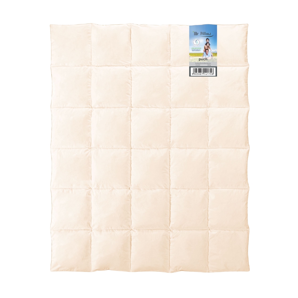 Kołdra Mr. Pillow półpuch AMZ 135x200 ciepła - krem