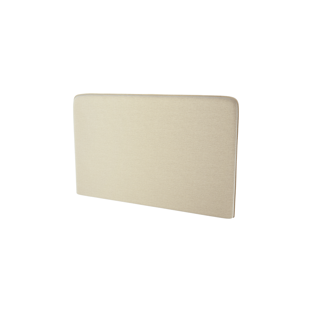 Zagłówek Bed Concept BC-32 do półkotapczanu BC-02 118x73x10 cm Beżowy tapicerowany komfortowy do czytania
