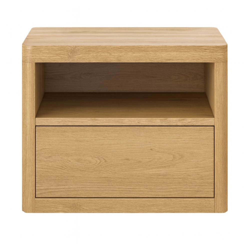 Stolik nocny Lago Senpo 48x40x40 cm Dolna szuflada