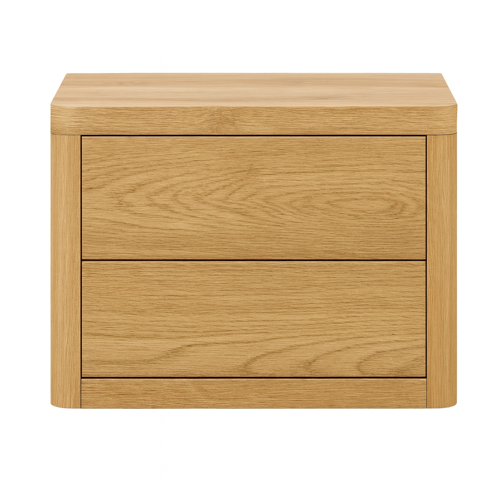 Stolik nocny Lago Senpo 48x40x40 cm 2 szuflady