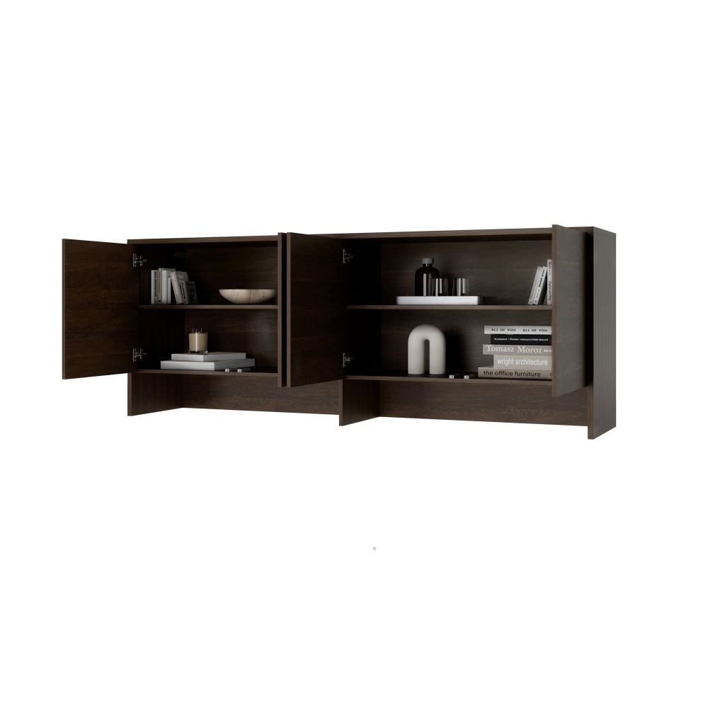 Nadstawka Bed Concept BC-10 do półkotapczanu BC-05 Rozmiar - 211x80x46 cm Kolor - Dąb dunin elegancki dodatek funkcjonalne rozwiązanie