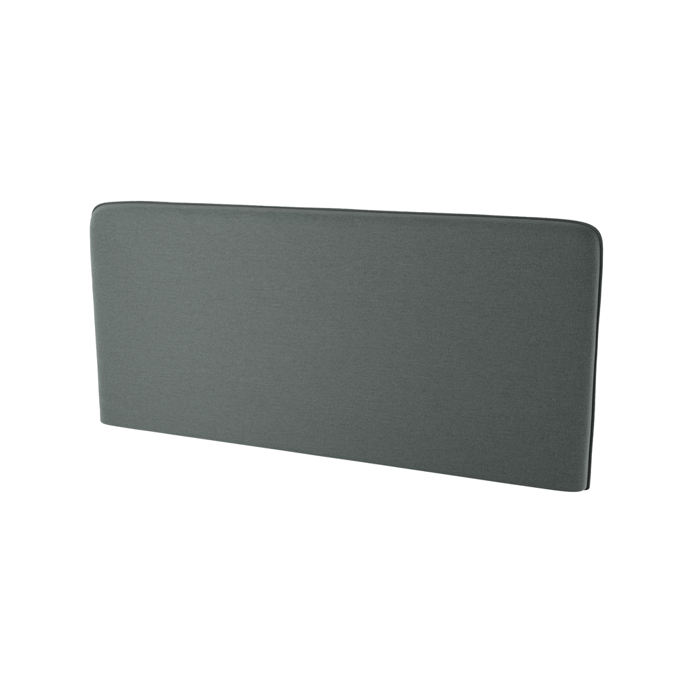Zagłówek Bed Concept BC-33 do półkotapczanu BC-13 178x73x10 cm Grafit tapicerowany komfortowy do czytania