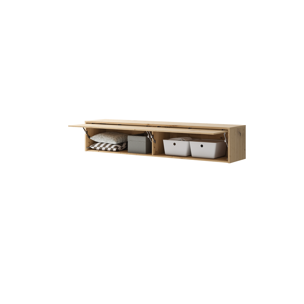 Nadstawka Bed Concept BC-15 do półkotapczanu BC-14 211x40x46 cm Dąb artisan praktyczny dodatek stylowe wykończenie