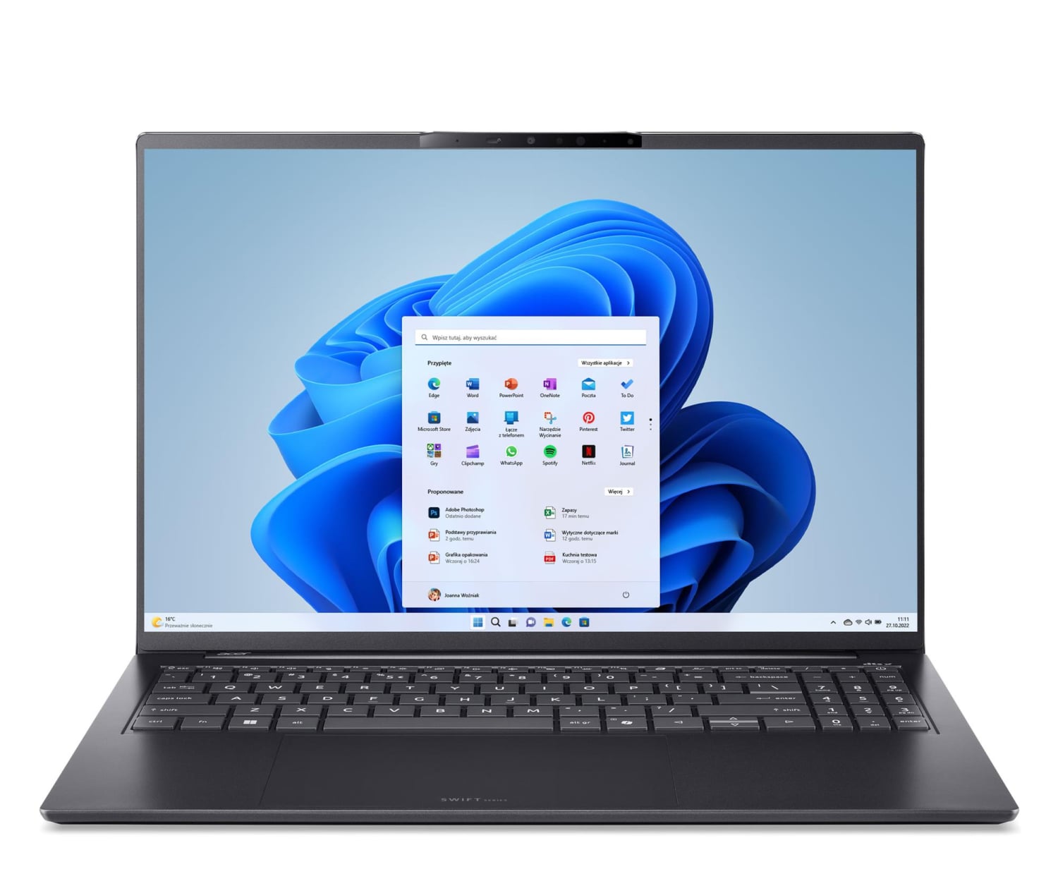 Acer Swift Go 16 Ultra 9-386H/32GB/1TB/Win11 OLED NX.JWNEP.008
