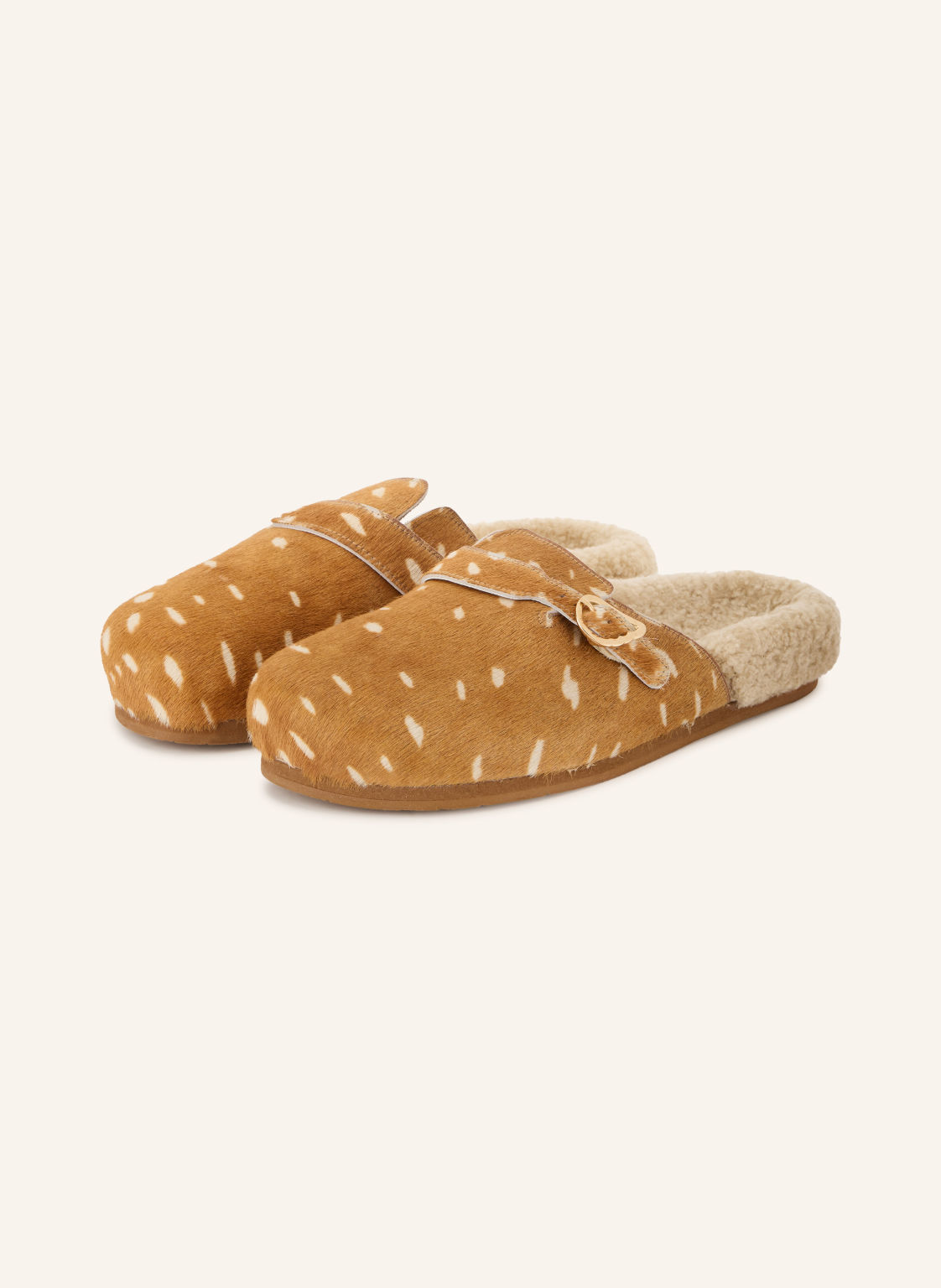 Ancient Greek Sandals Klapki Vasilitsa braun